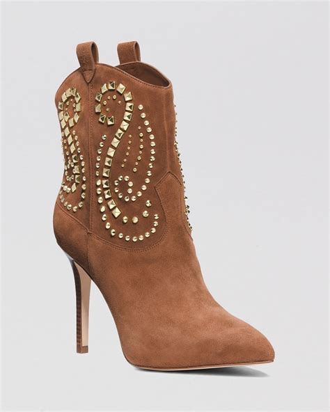 michael michael kors frieda ankle boot|Michael Kors cowboy boots.